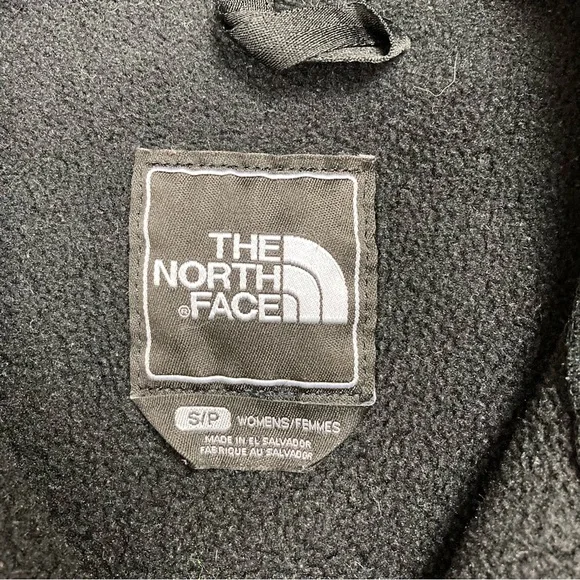 THE NORTH FACE Women’s Black Jacket Coat Zip Up Fleece Lined Size Small - Picture 3 of 11